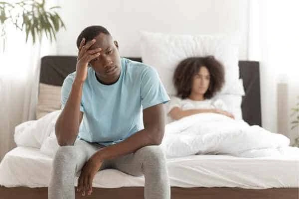 Man upset about ED symptoms Spalding