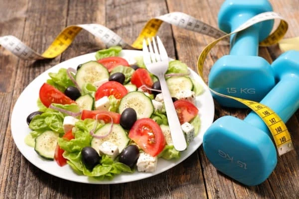 Example of good diet and exercise Spalding