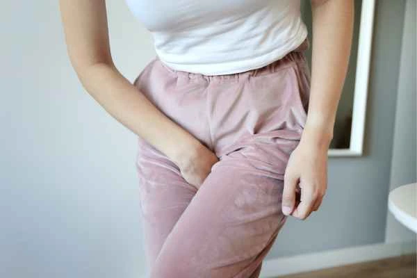 woman struggling with urine incontinence Spalding