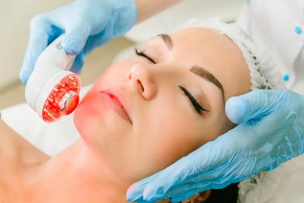 woman having non-surgical Morph8 treatment Spalding